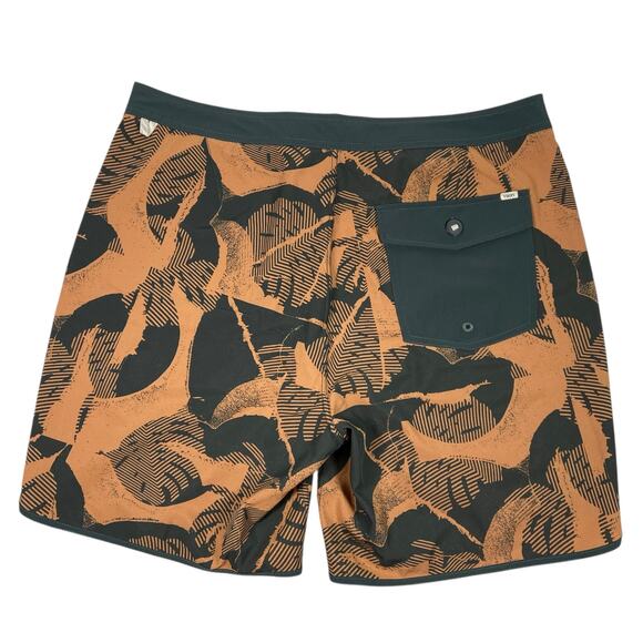 Vouri Cruise Boardshorts In Palo Santo Deco Print Size 36 - Picture 2 of 11